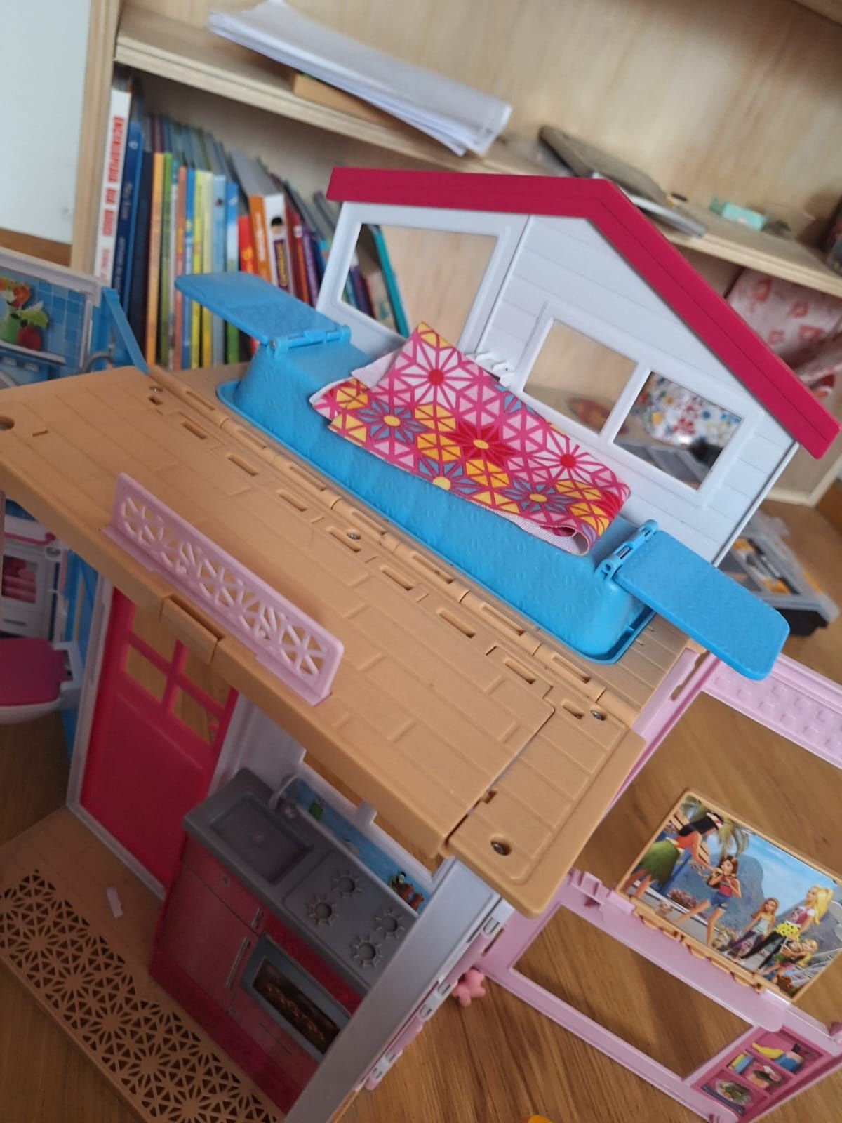 Duży Dom Barbie Dreamhouse + akcesoria
