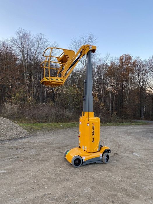 Wynajem podnośnika zwyżka 10 metrów HAULOTTE JLG GENIE MANITOU