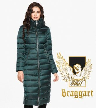 Braggart Жіночий пуховик зелений  2xs