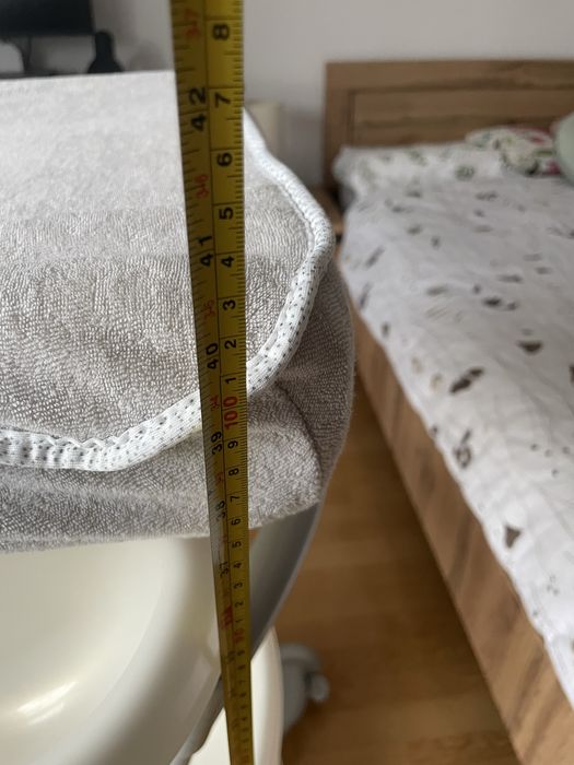 Przewijak wanienka 2w1 wolnostojacy z półkami