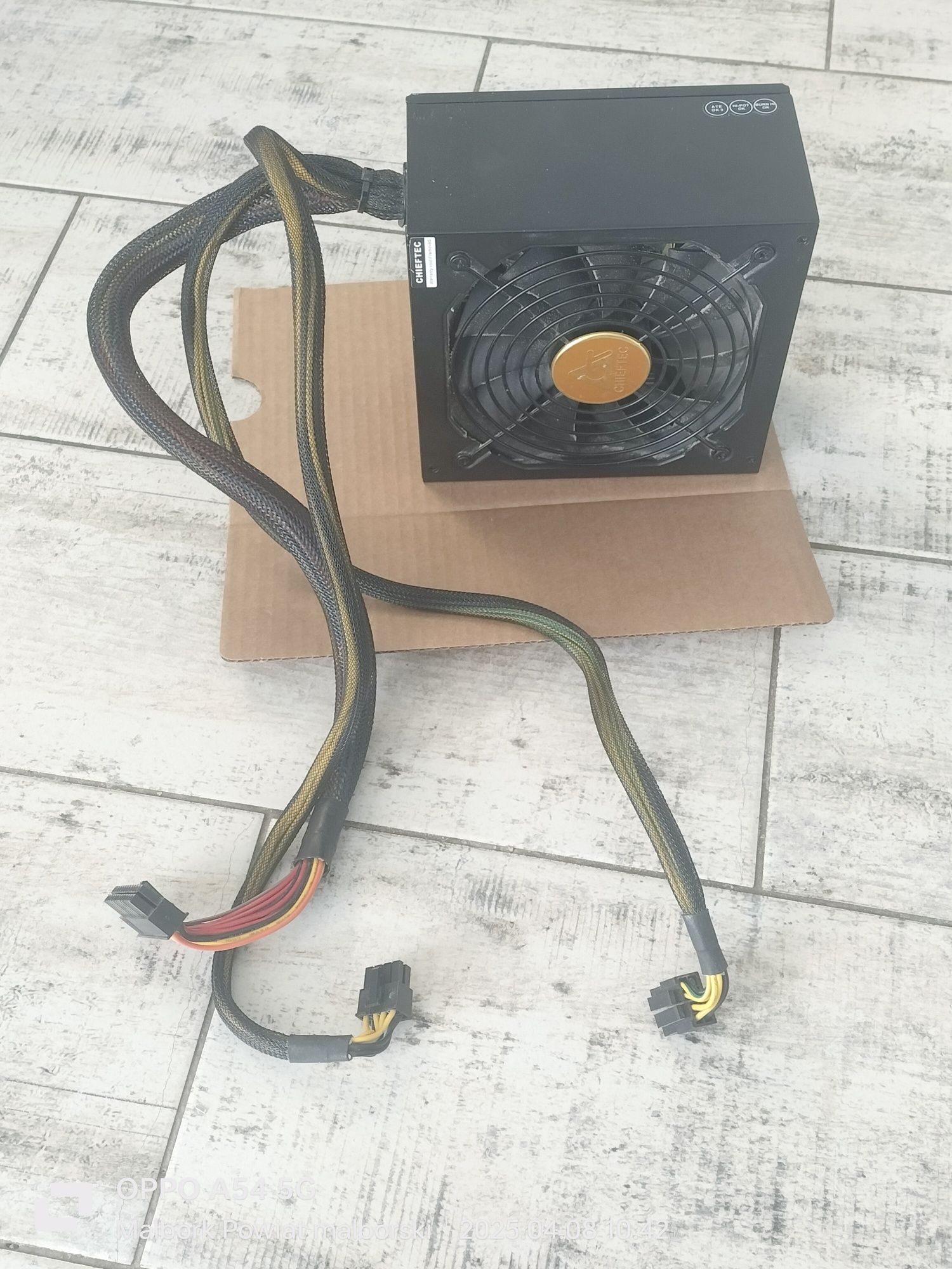 Zasilacz do komputera CHIEFTEC APS 850CB 80 PLUS BRONZE 850W
