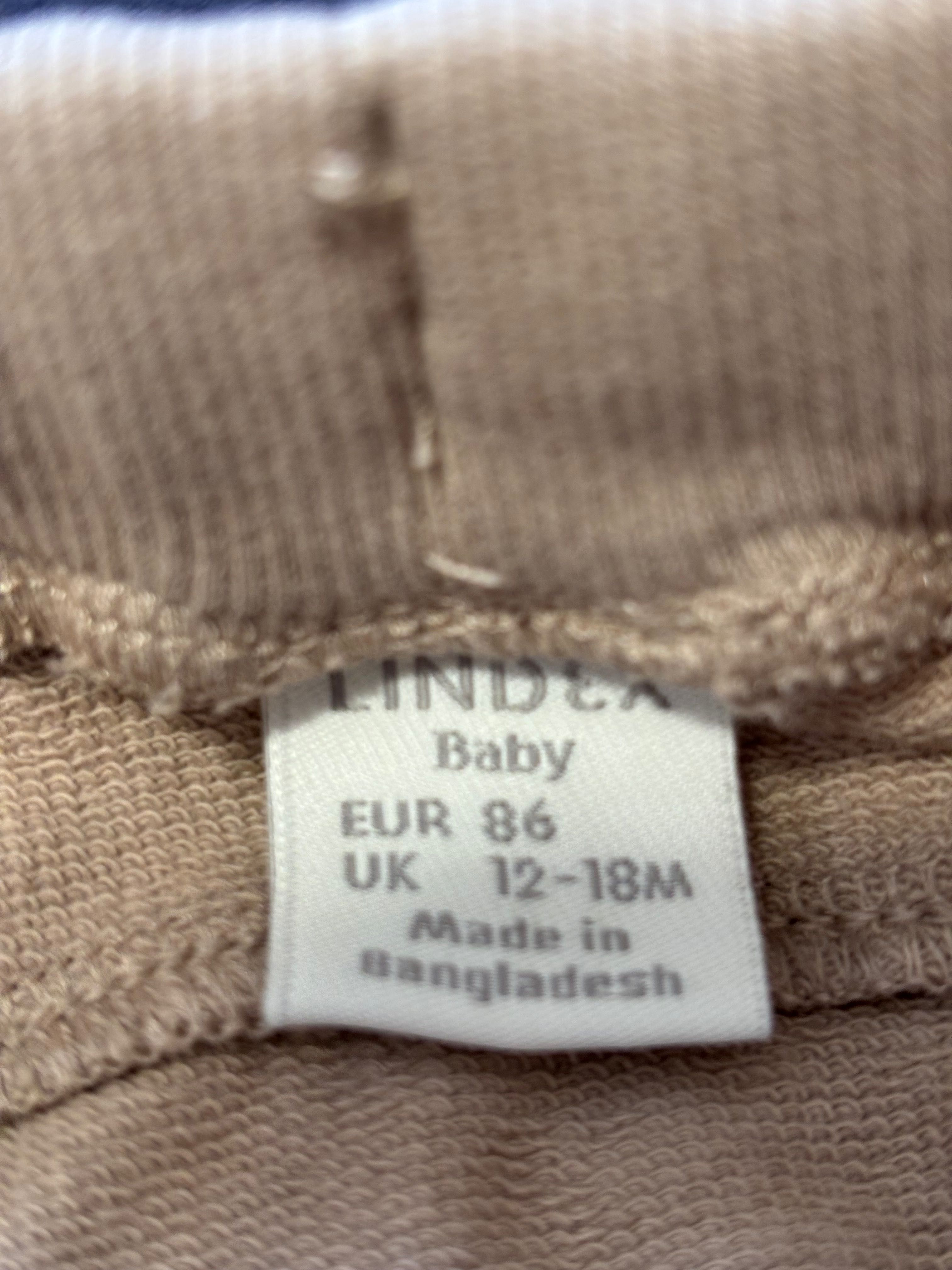 Spodnie dresowe dresy komplet miś uszy organic zestaw 86/92