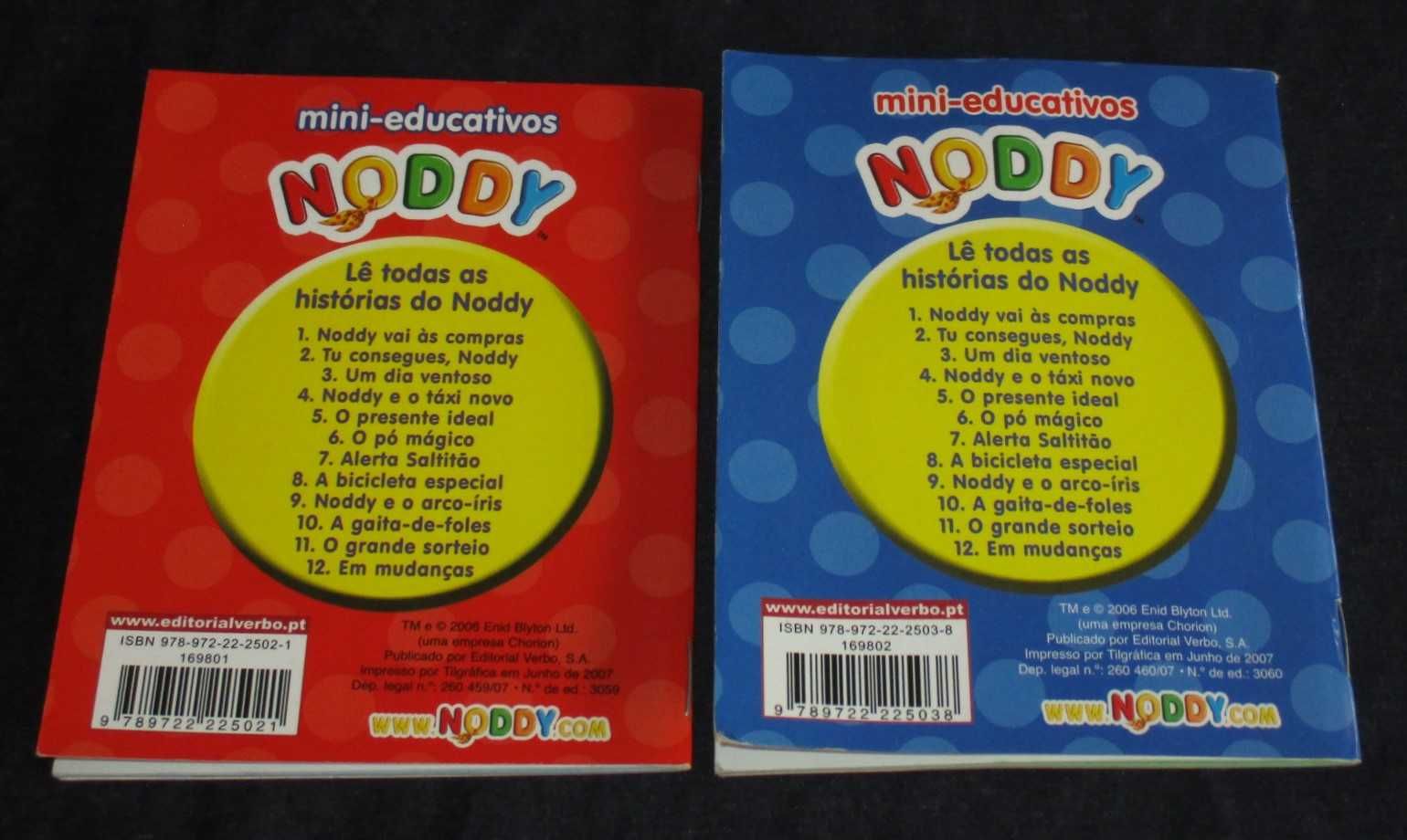 Livros Mini-Educativos Noddy