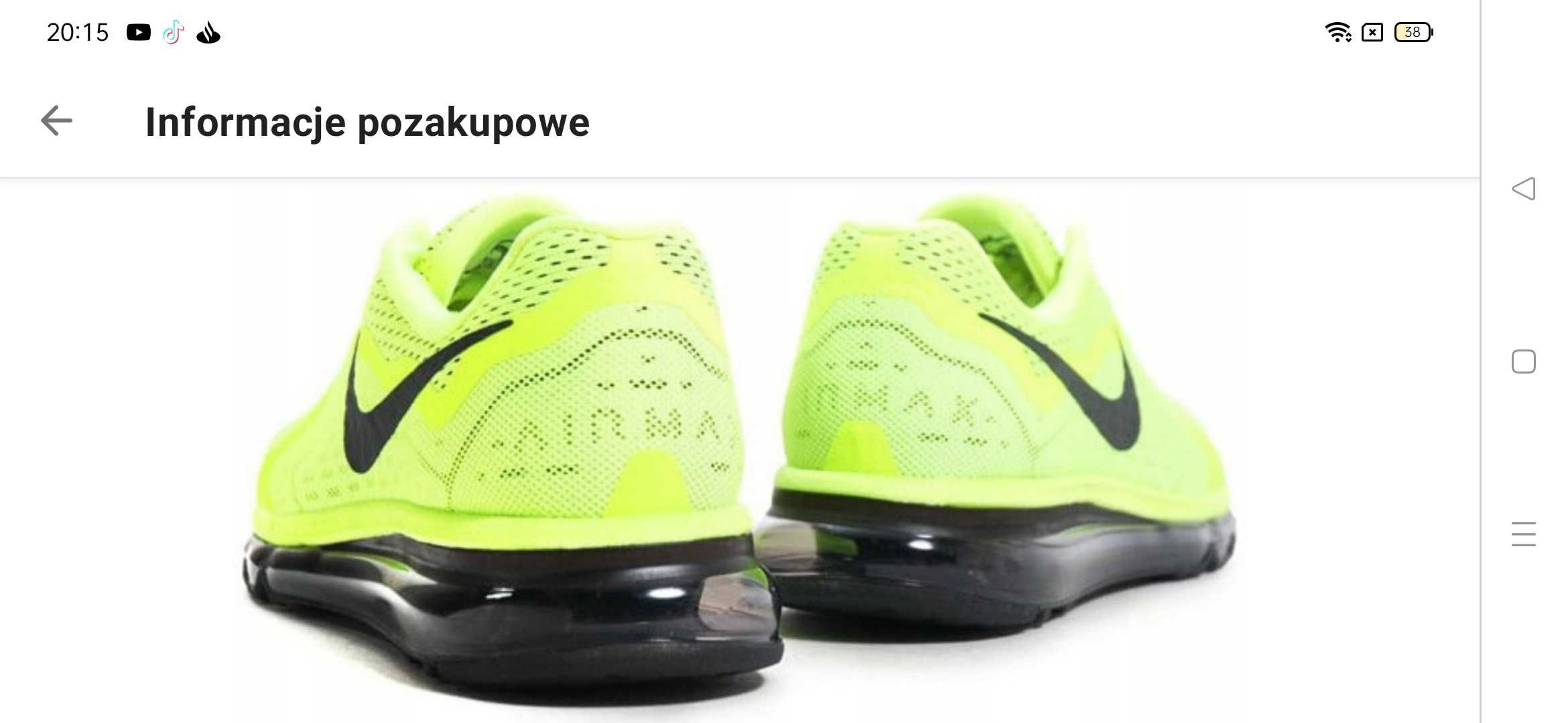 Buty Nike air max 2014,r.41,nowe,okazja!!!