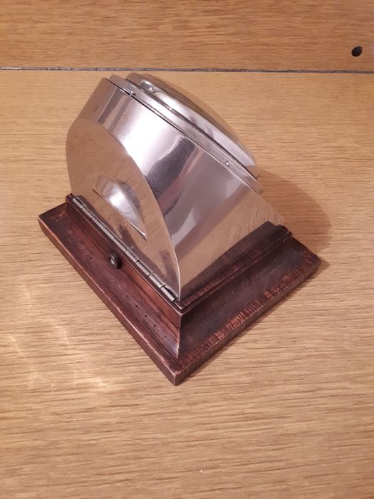 Memor stary zegar biurkowy patentowy