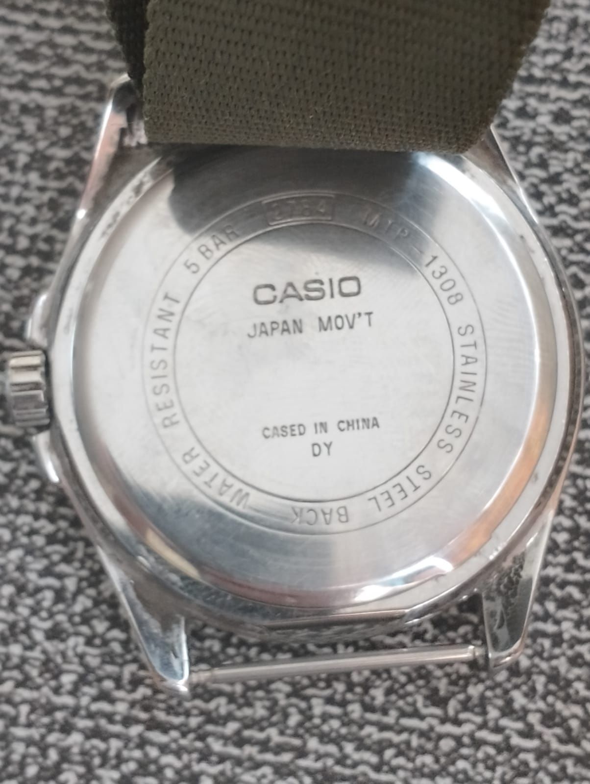 męski zegarek Casio MTP-1308