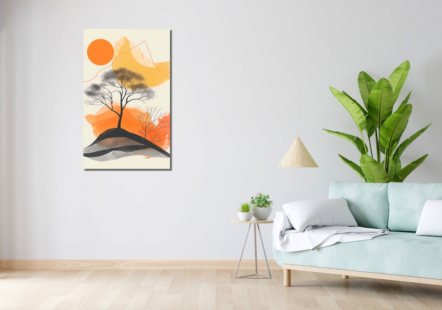 Obraz 60x100cm Drzewo Na Przestrzeni
