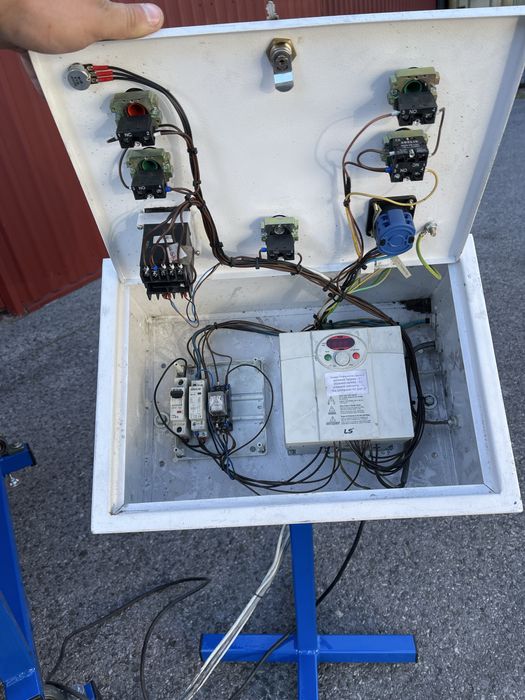 Przewijarka do folii stretch minirap Danmiar pneumatyka 230v jak nowa