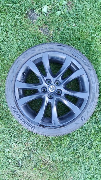 Mazda 6 19" 5x114.3 felgi czarne, opony, koła zimowe