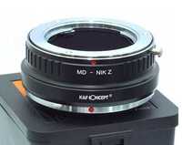 Adapter Minolta MD na Nikon-Z K&F Concept jakość ma znaczenie