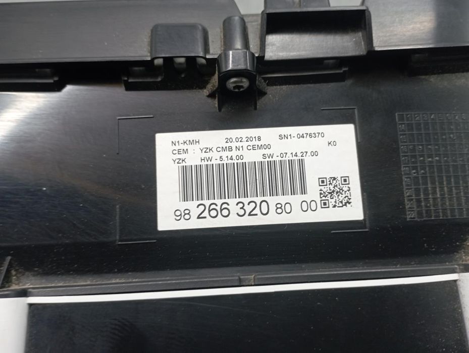 Quadrante / painel de instrumentos CITROËN Jumpy III