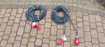 Kable siłowe 25m Nowe