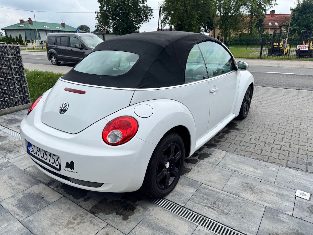 VW New Beetle Cabrio lift 1.9tdi klima skóra biała perła