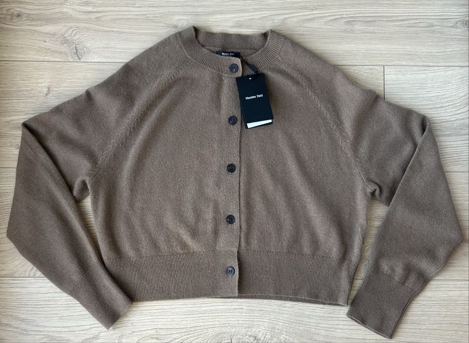 Kardigan kaszmirowy Massimo Dutti rozmiar S