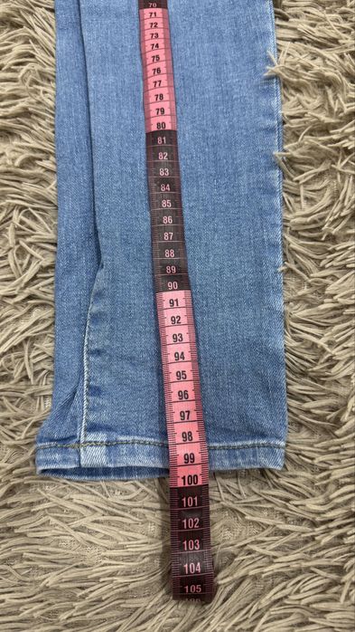 Сині жіночі джинси скіні