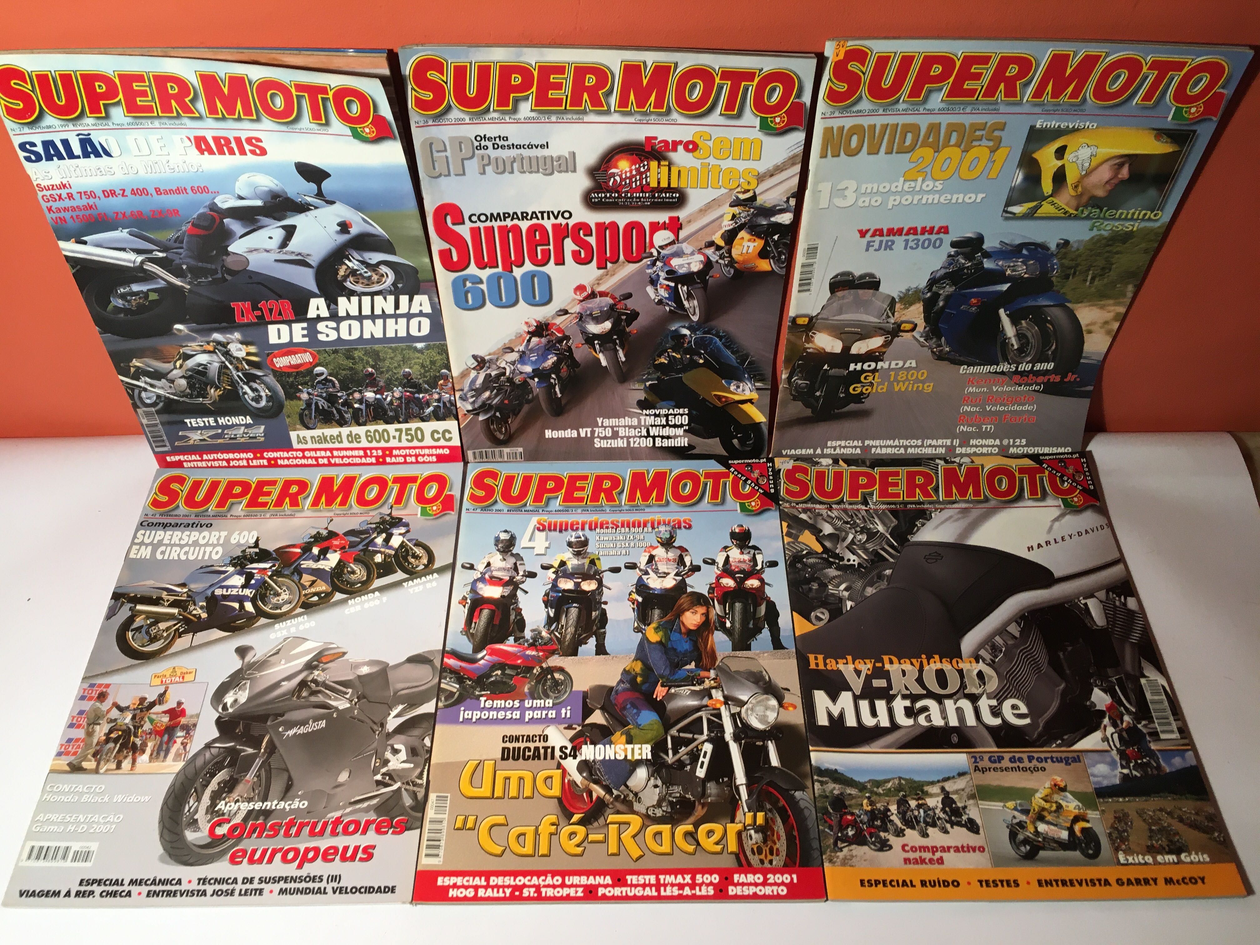 SUPER MOTO - 19 revistas - em bom estado