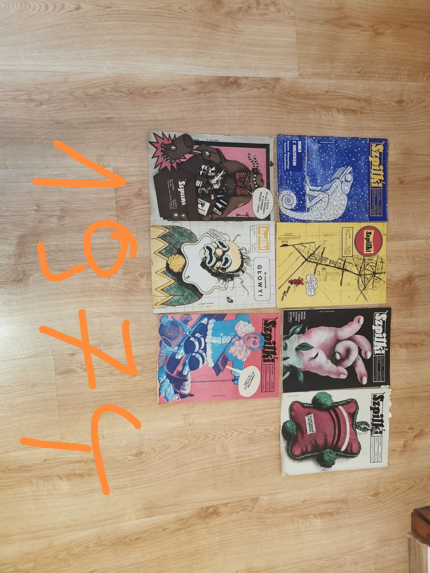 Czasopisma szpilki z prl