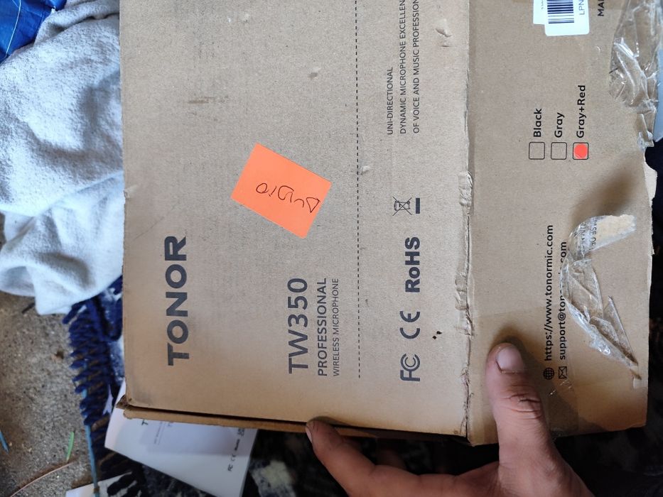 Tonor tw30 professional wireless microphone