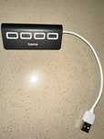 USB-хаб Hama 4 Ports USB 2.0 Black/White (00200119)