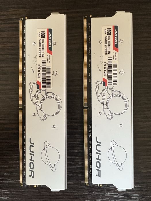 DDR4 32gb 3600 MHz Juhor оперативная память