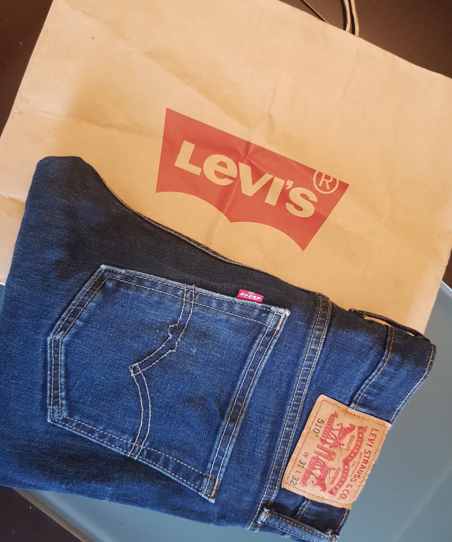 Spodnie firmy Levis model 510 slim 31/32