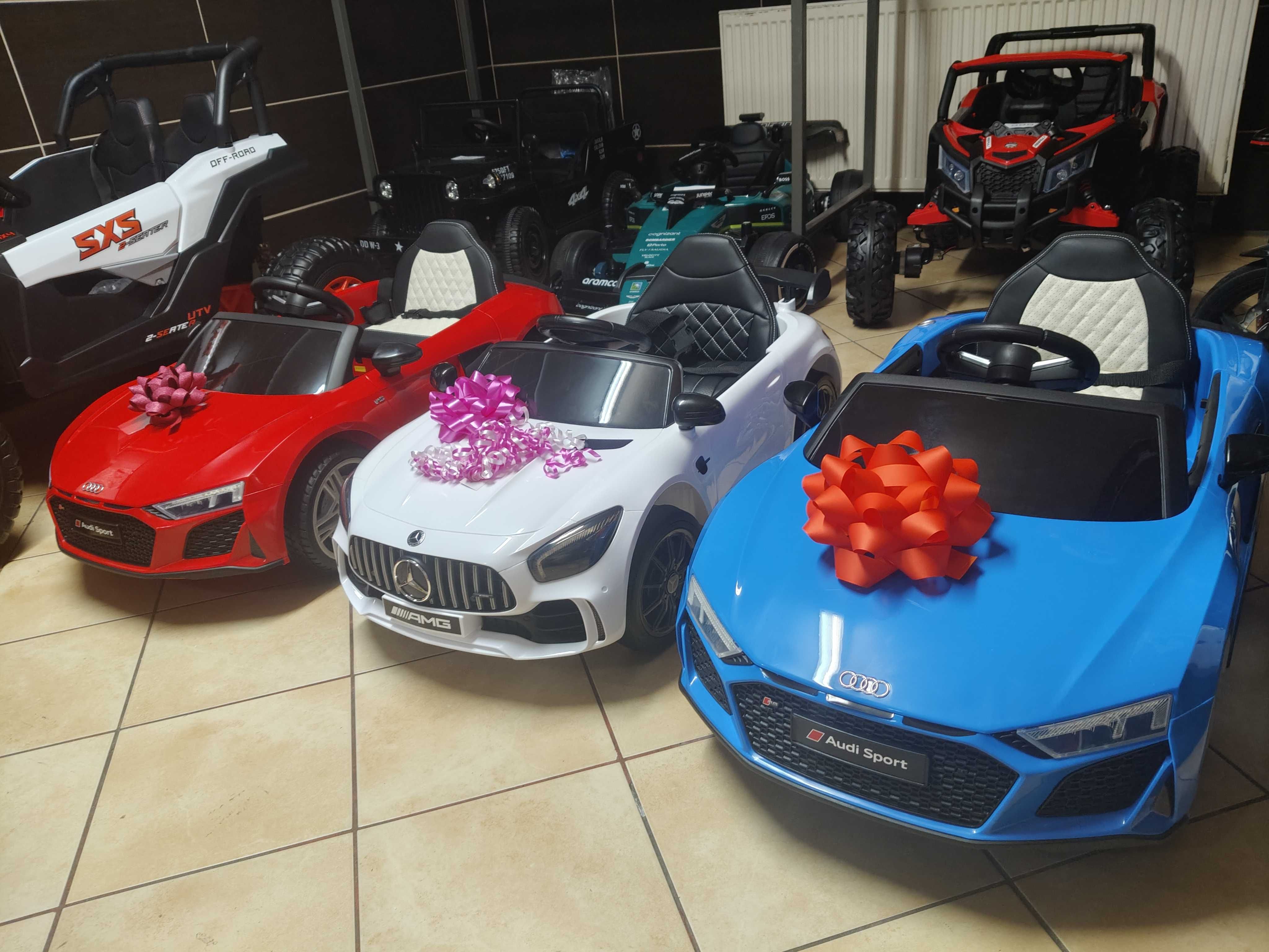 Samochód Auto AUDI R8 na akumulator dla dzieci Odbiór Wysyłka SKLEP