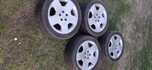 Sprzedam alufelgi r17 5x110 łopaty wraz z oponami letnimi 235/45 r 17