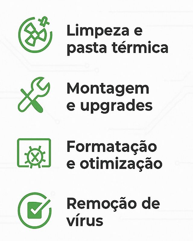 Assistência Técnica PC | Formatação • Limpeza • Upgrades - Almada