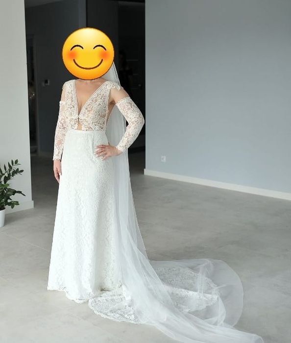 Suknia ślubna projektu Agnieszki Światły