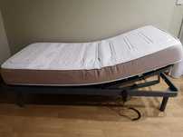 Cama articulada nova com colchão