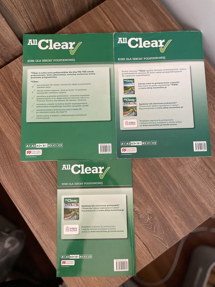 All Clear jezyk angielski klasa 8