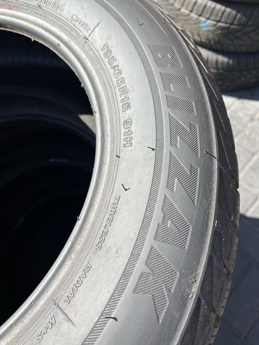 Шини 195/65 R15 Bridgestone Blizzak резина бу зима