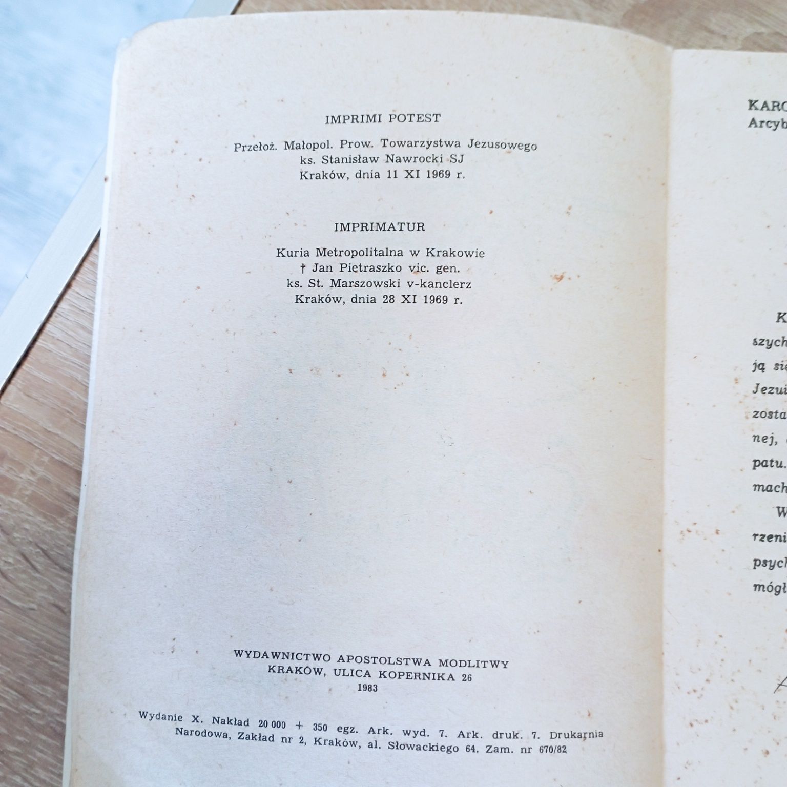Bóg z nami cz.1 katechizm, Kraków 1983