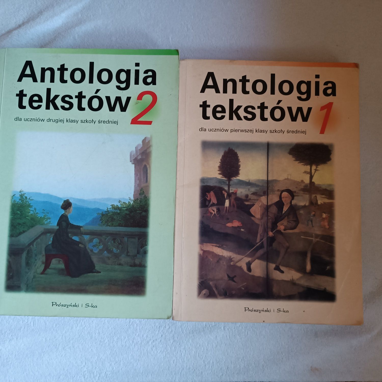 "Antologia tekstów" cz. 1 i 2