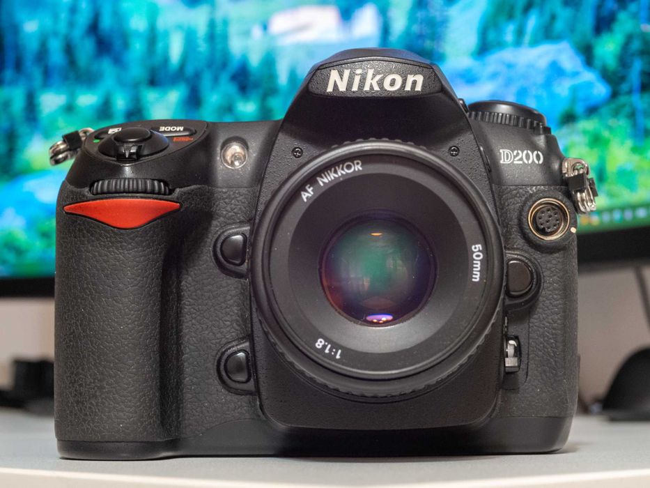 Nikon D200 + Nikkor 50mm f/1.8 | Wyjątkowy Stan | Przebieg 20k! | CCD