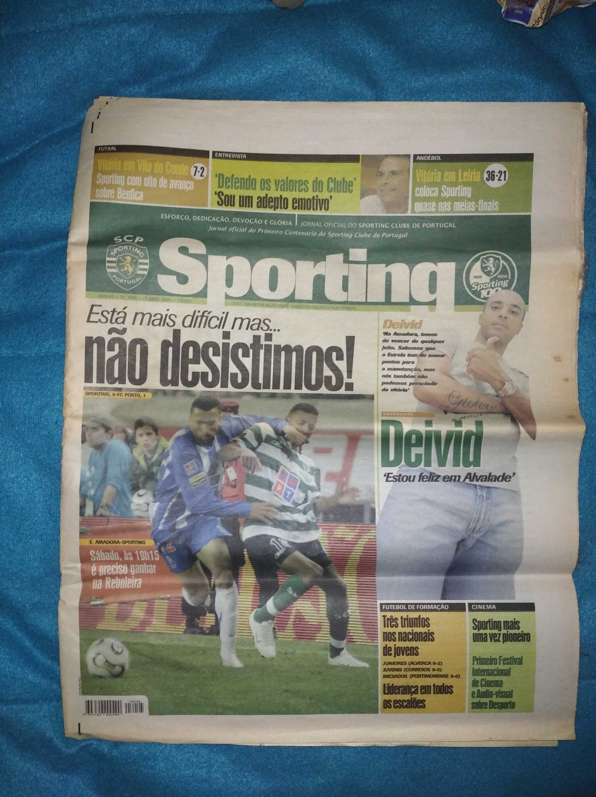 Jornal Sporting CP Nº 3045 11 Abril 2006