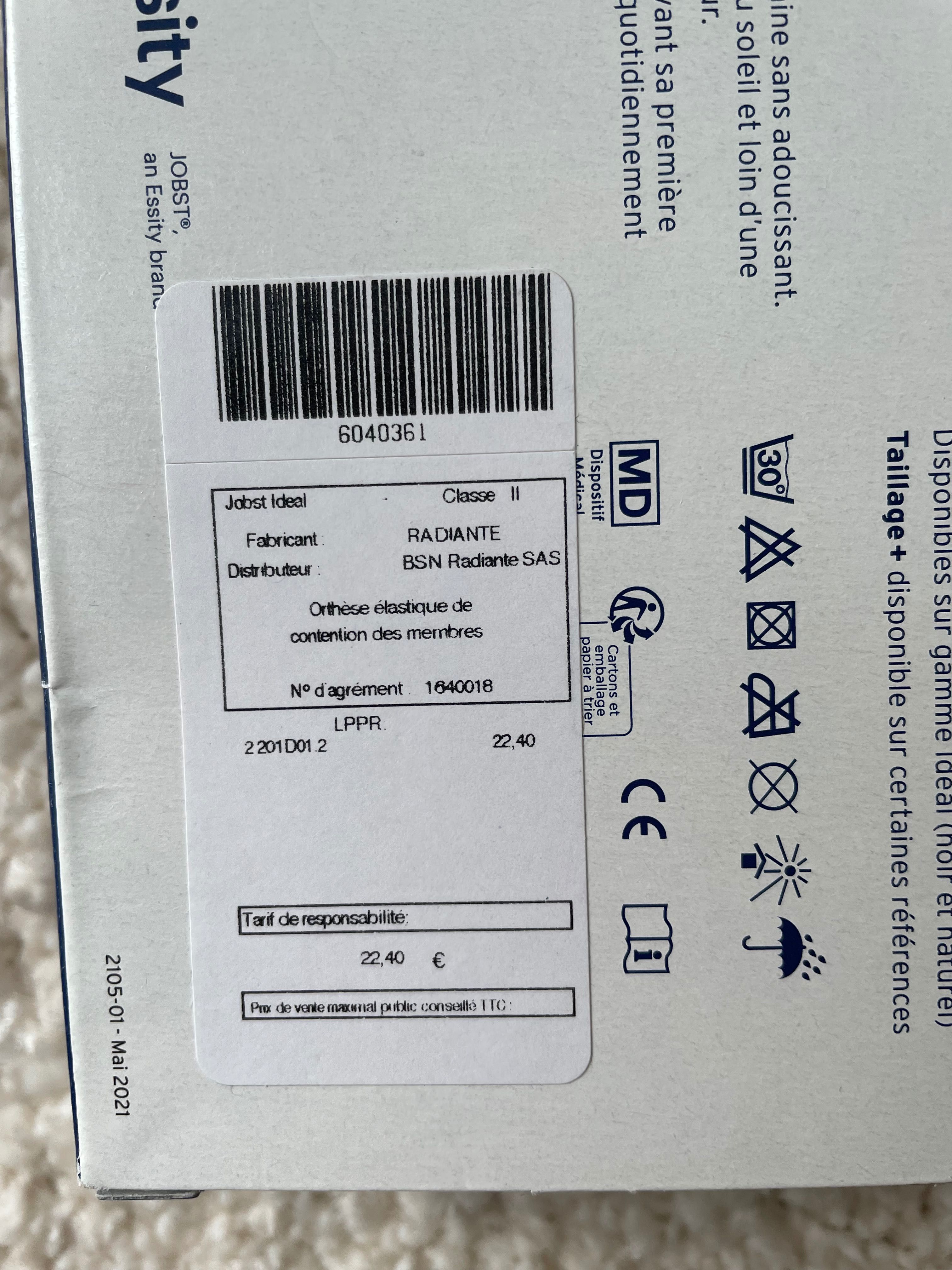 Компрессионные гольфы Jobst, Германия, 2 кл.,, 3 р. Новые