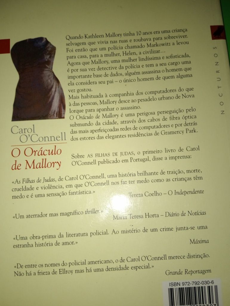 O oráculo de Mallory Carol O'Connell