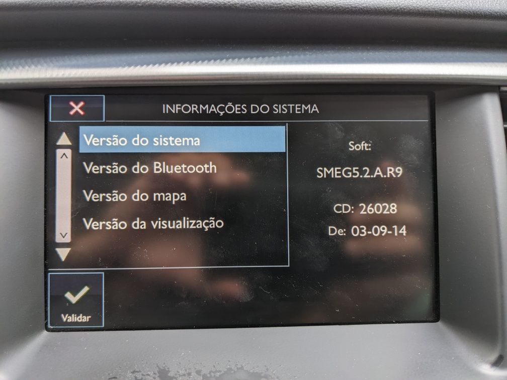 Rádio PSA Peugeot/Citroen SMEG