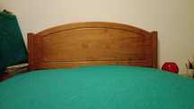 Cama de casal sem colchão