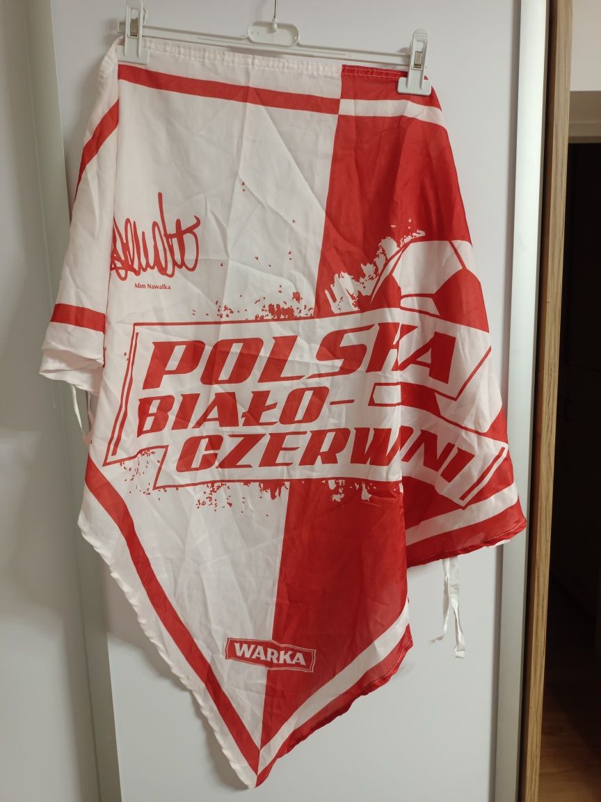 Flaga trójkątna Polska, 132 x 94 cm