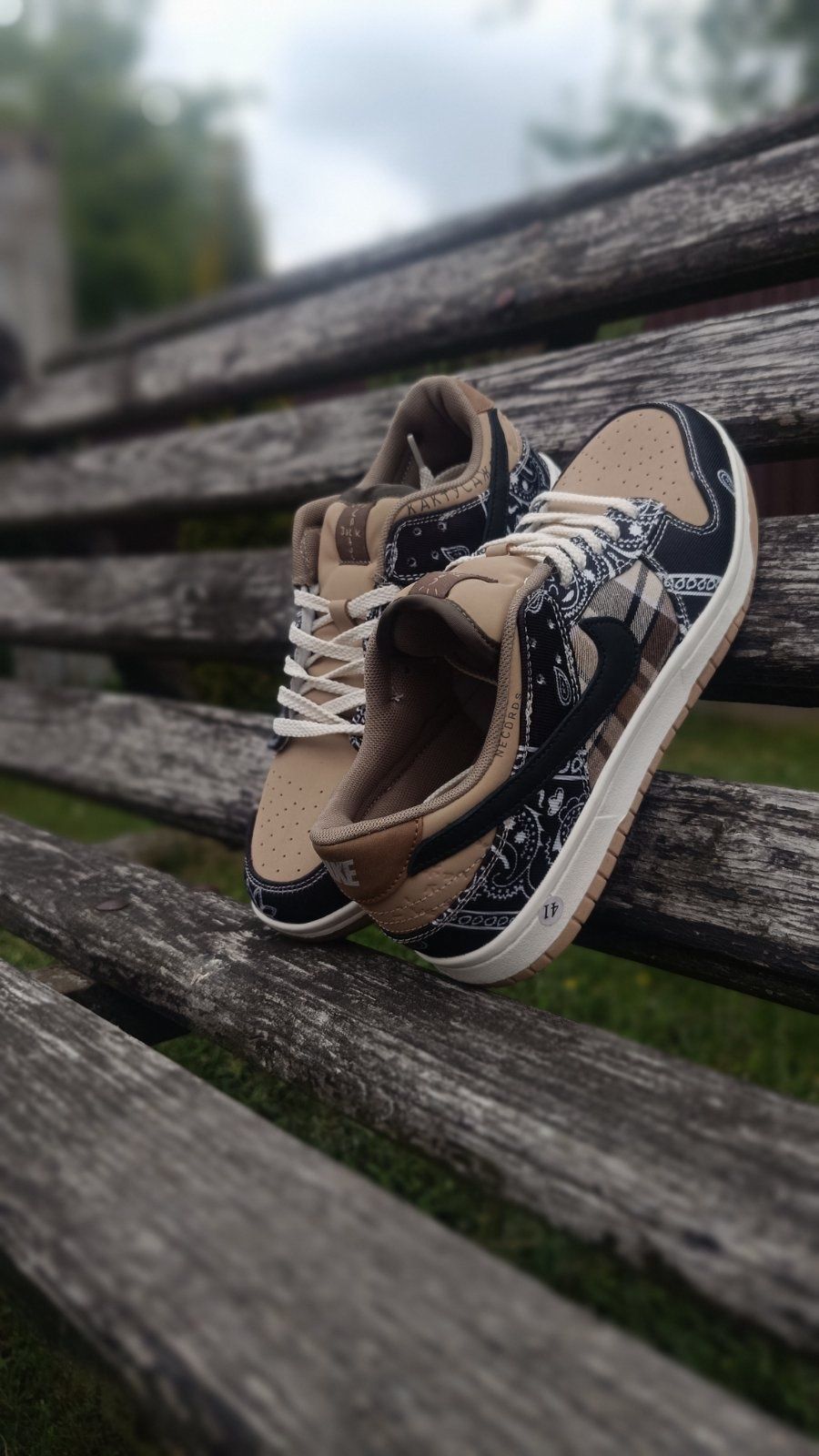 Кросівки чоловічі Nike SB Dunk Low Travis Scott Р 41,42,43,44,45.