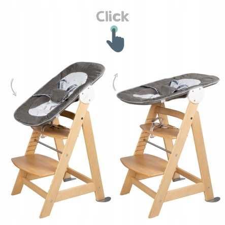 Nowe! Krzesełko do karmienia 2w1 ROBA Born Up z leżaczkiem