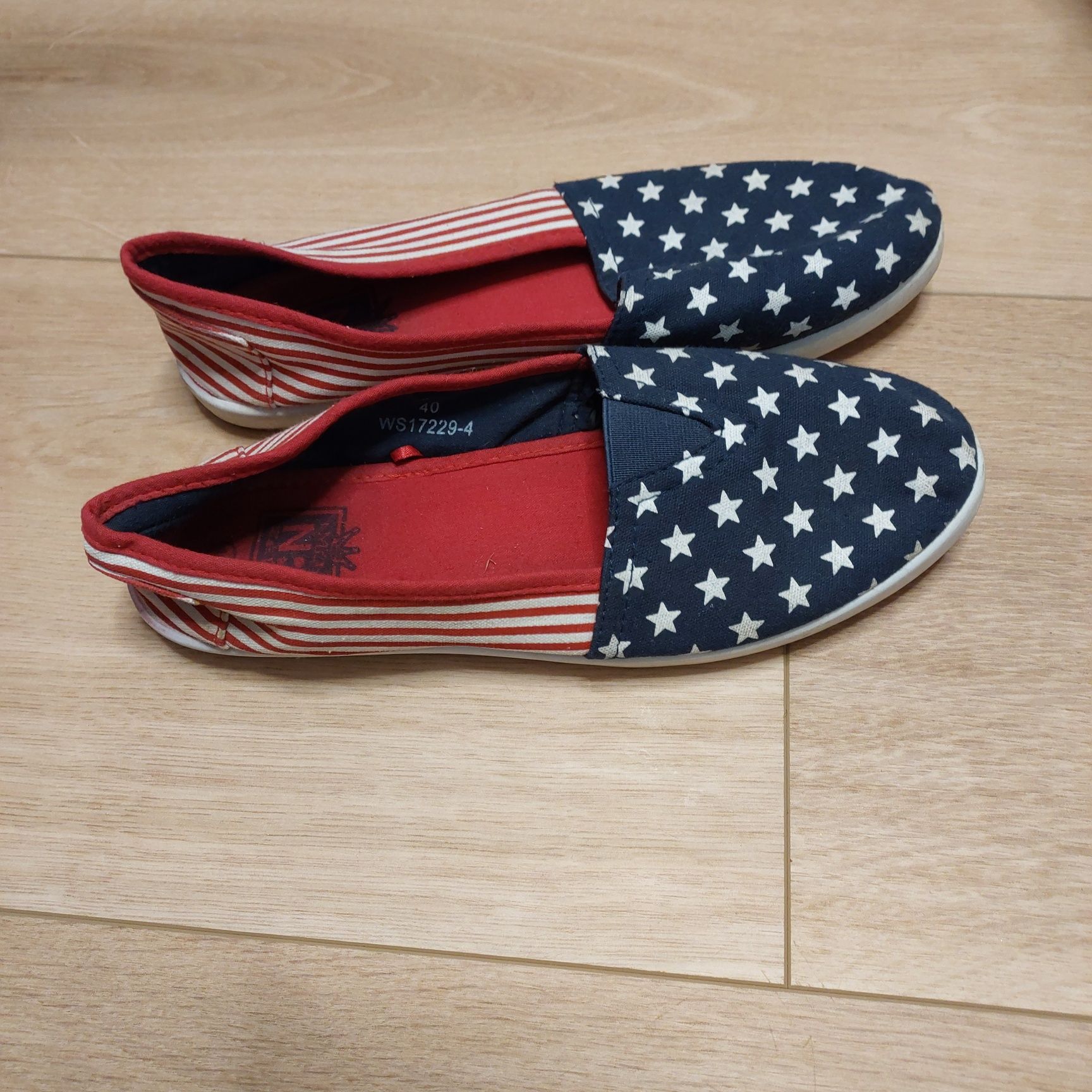 Tenisówki,trampki flaga USA r 40