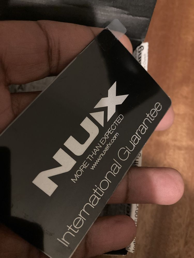 Pedal Nux rec to (mesa boogie)