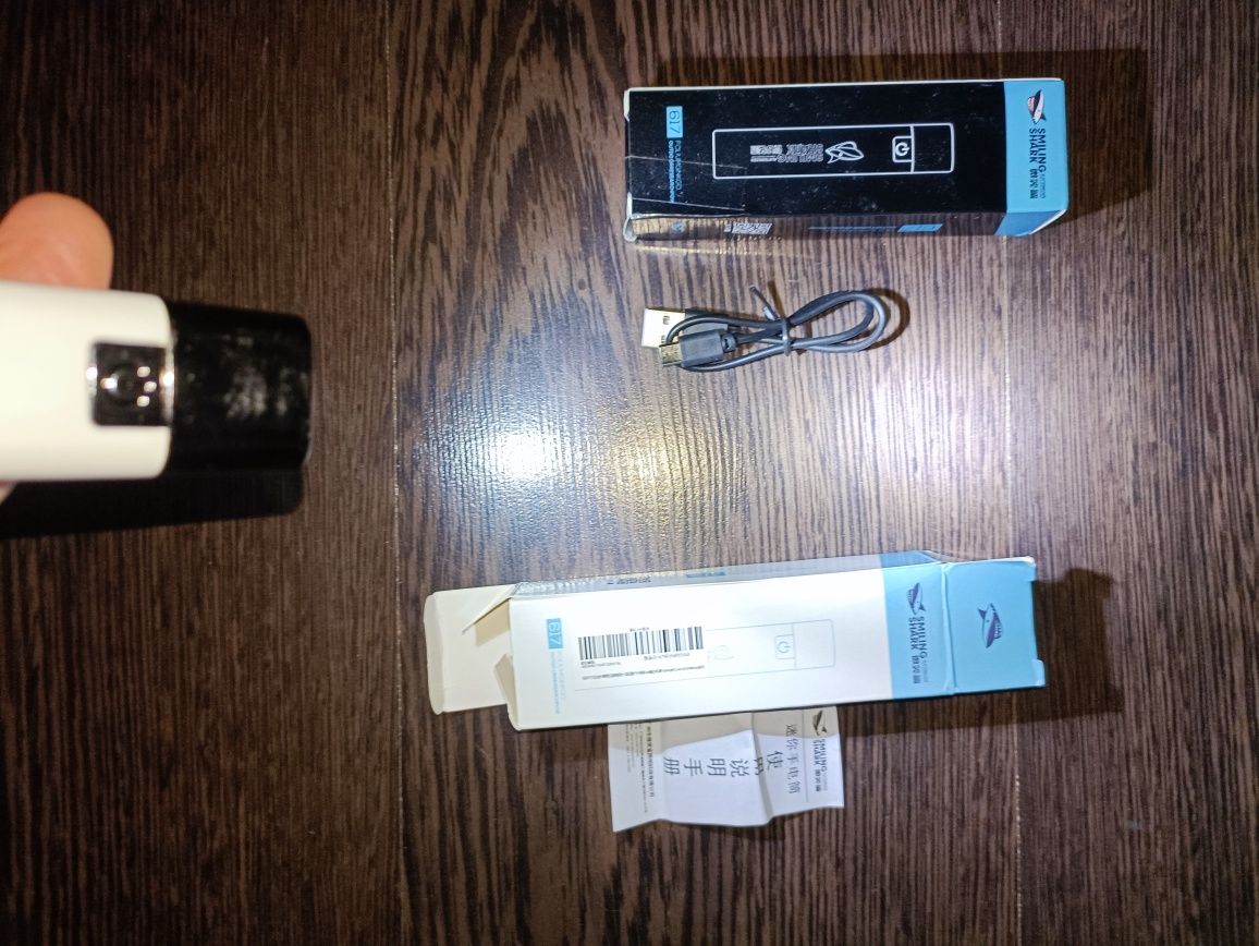 Светодиодный фонарик микро-USB