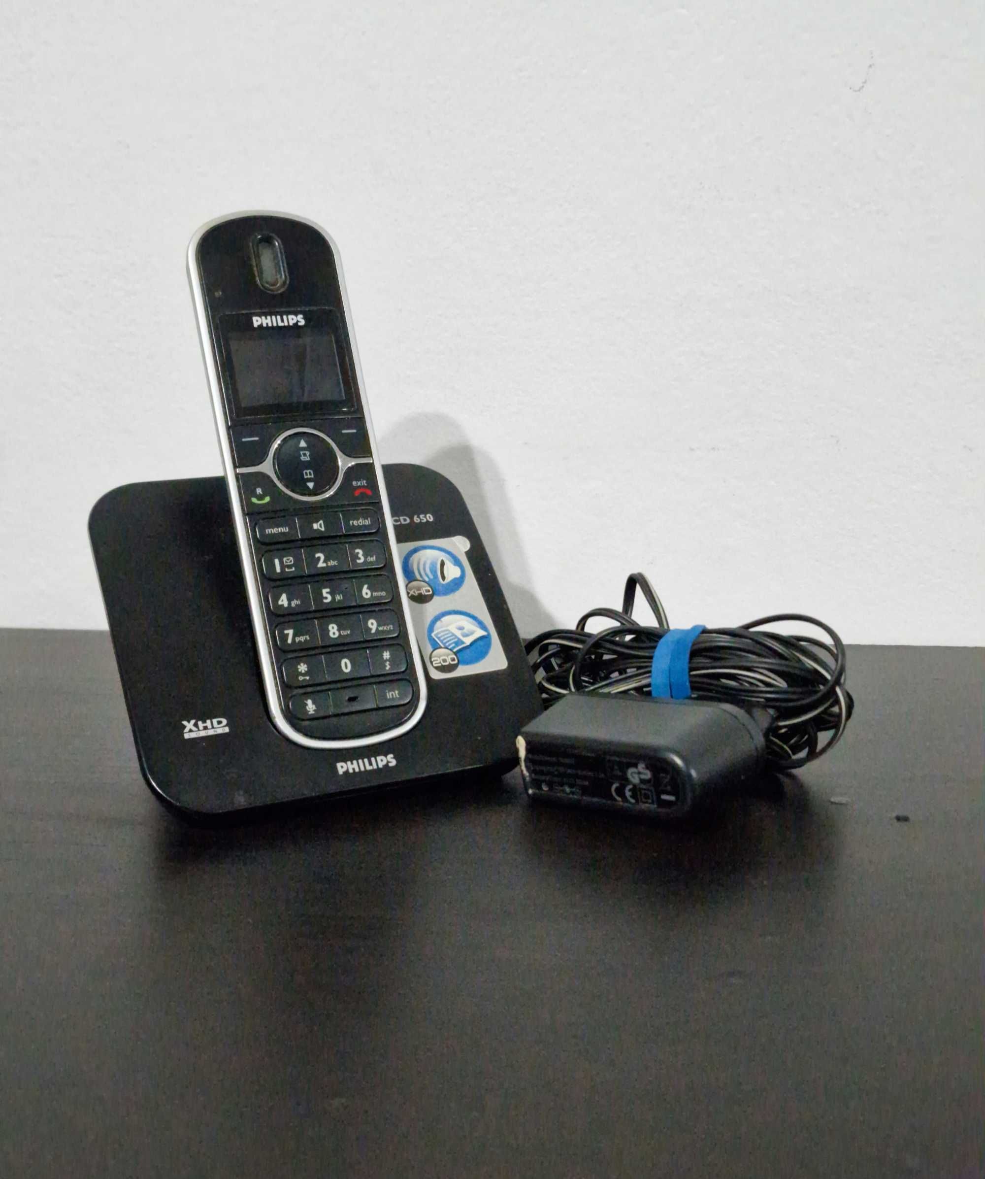 Telefon Stacjonarny bezprzewodowy Domowy Philips CD650