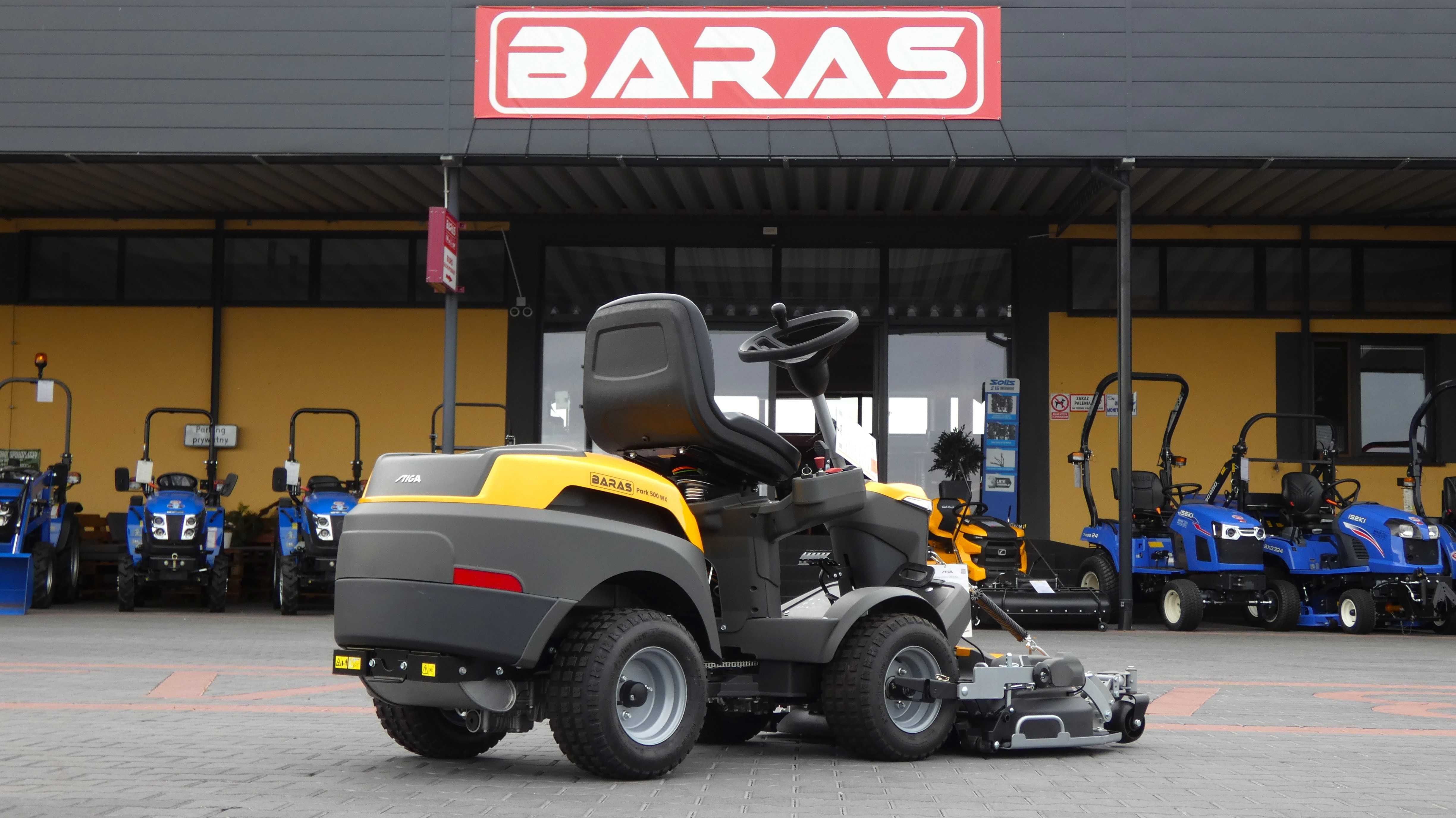 Traktor Stiga Park 500 WX 4x4 2 Cylindry Hydro + DECK 100Q - Baras