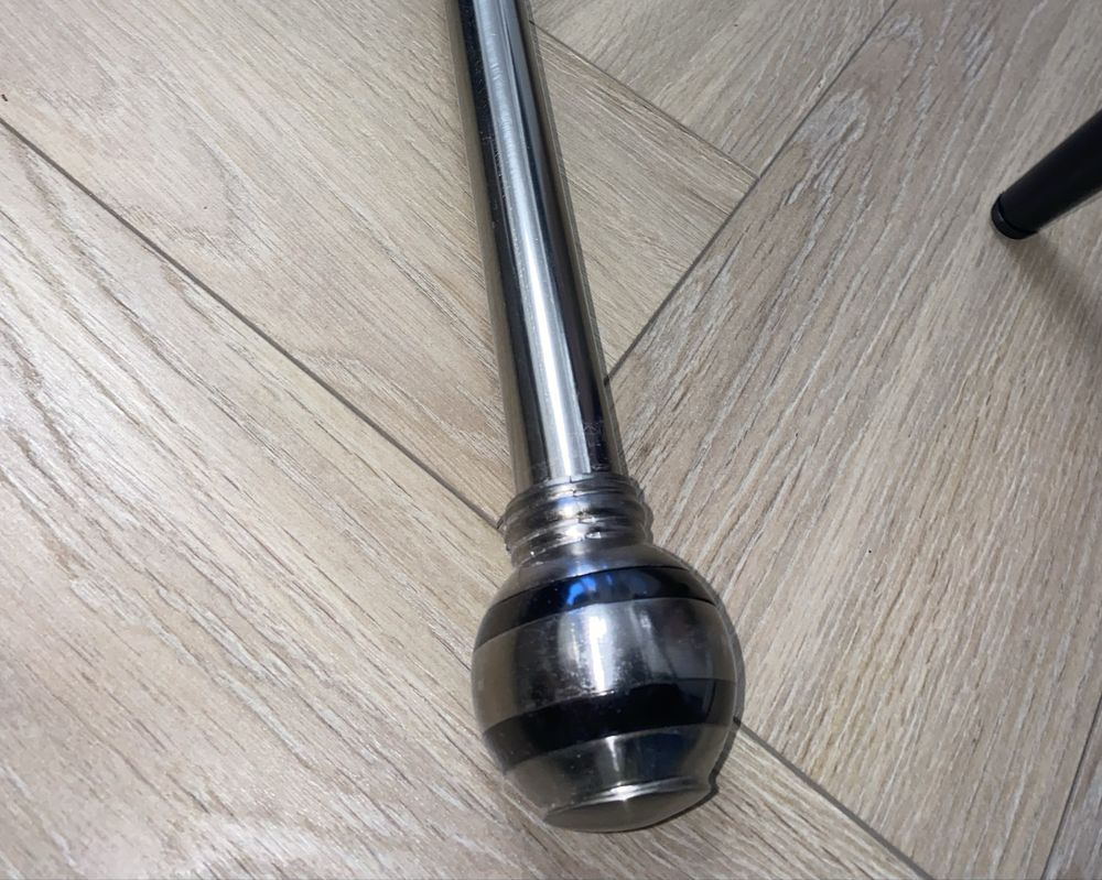 Karnisz srebrny 240 cm