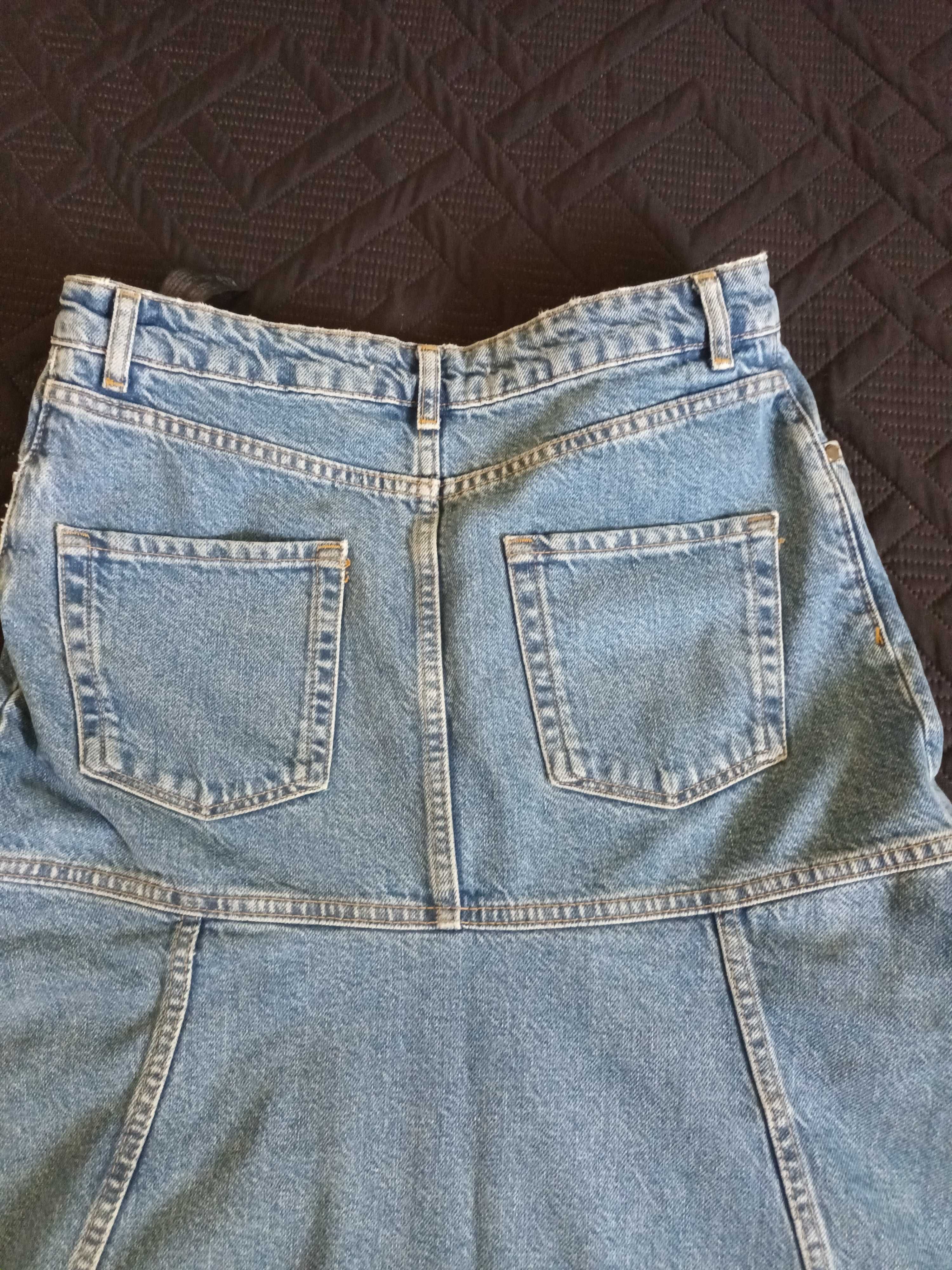 Spódnica jeans Zara m
